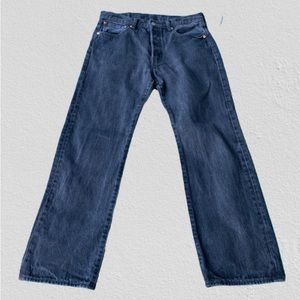 Levi Strauss black button fly jeans size 33/30